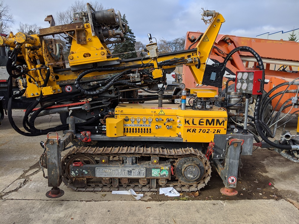 Klemm 7022R for sale Used Klemm 7022R Mini Piling / Anchoring Rigs