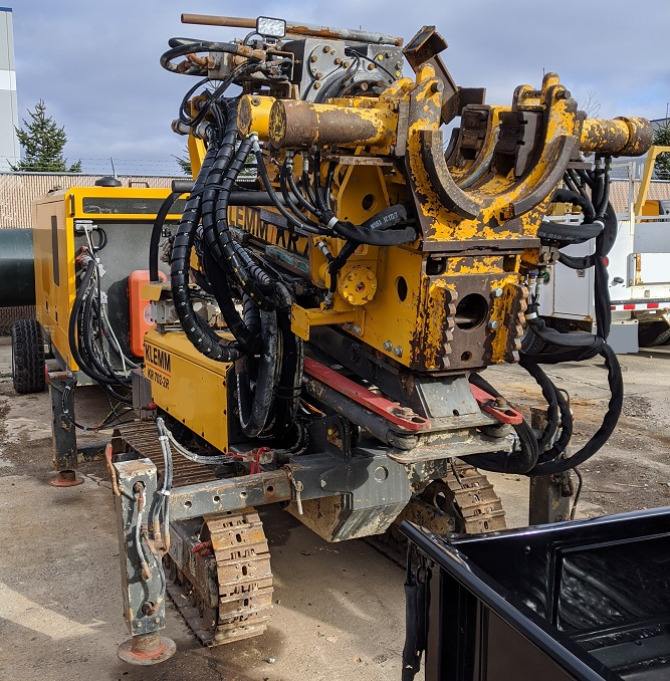 Klemm 7022R for sale Used Klemm 7022R Mini Piling / Anchoring Rigs