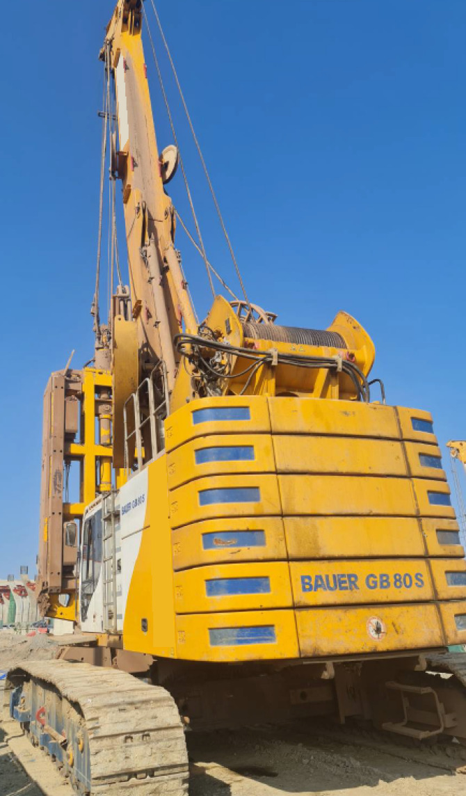 Bauer Technologies Rig Bauer GB80S for sale | PF 39536 | Used Bauer GB80S Diaphragm Wall Rigs ...