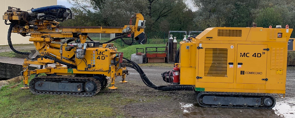 Mc4d Rig Comacchio MC 4D for sale | PF 39802 | Used Comacchio MC 4D Geotechnical ...