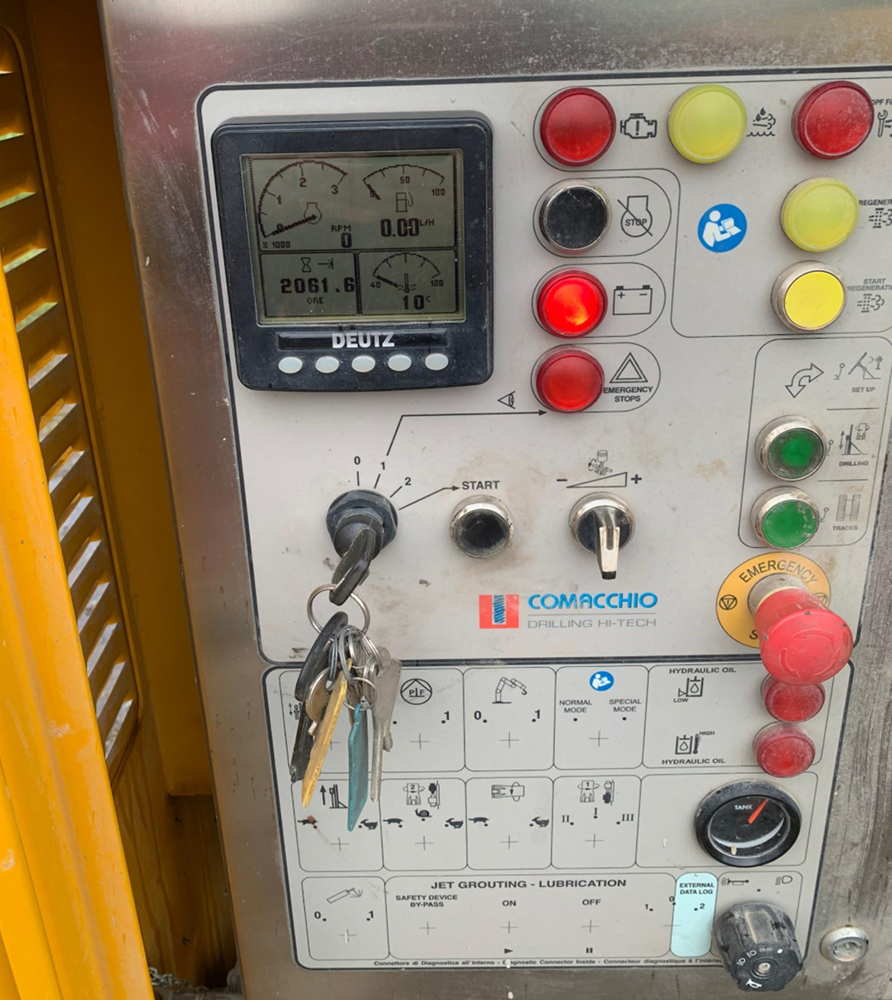 Mc4d Rig Comacchio MC 4D for sale | PF 39802 | Used Comacchio MC 4D Geotechnical ...