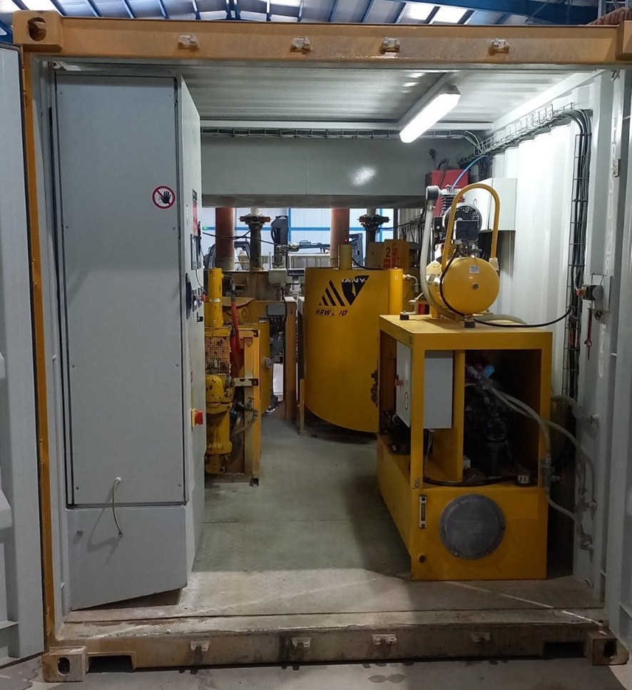 Hany  Containerized Grout Plant